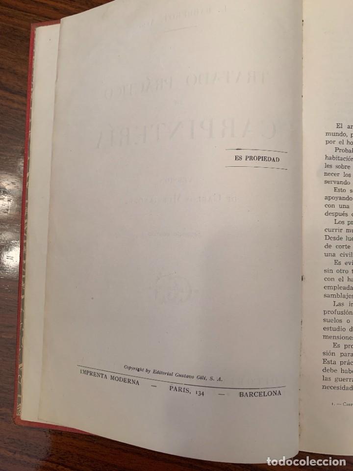 Libros de segunda mano: Tratado pr&aacute;ctico de carpinteria - E. Barberot - 1946. 2&ordf; edici&oacute;n - Foto 8