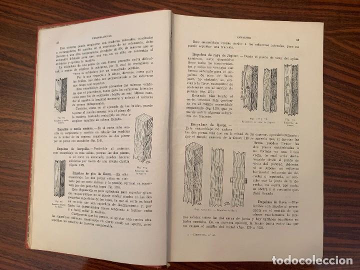 Libros de segunda mano: Tratado pr&aacute;ctico de carpinteria - E. Barberot - 1946. 2&ordf; edici&oacute;n - Foto 10
