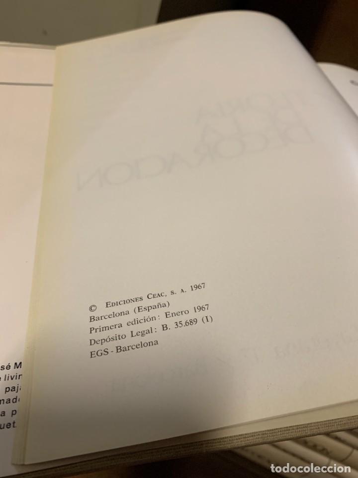 Libros de segunda mano: 10 tomos. Teor&iacute;a de la decoraci&oacute;n. Ediciones Ceac. 1967. completo - Foto 12