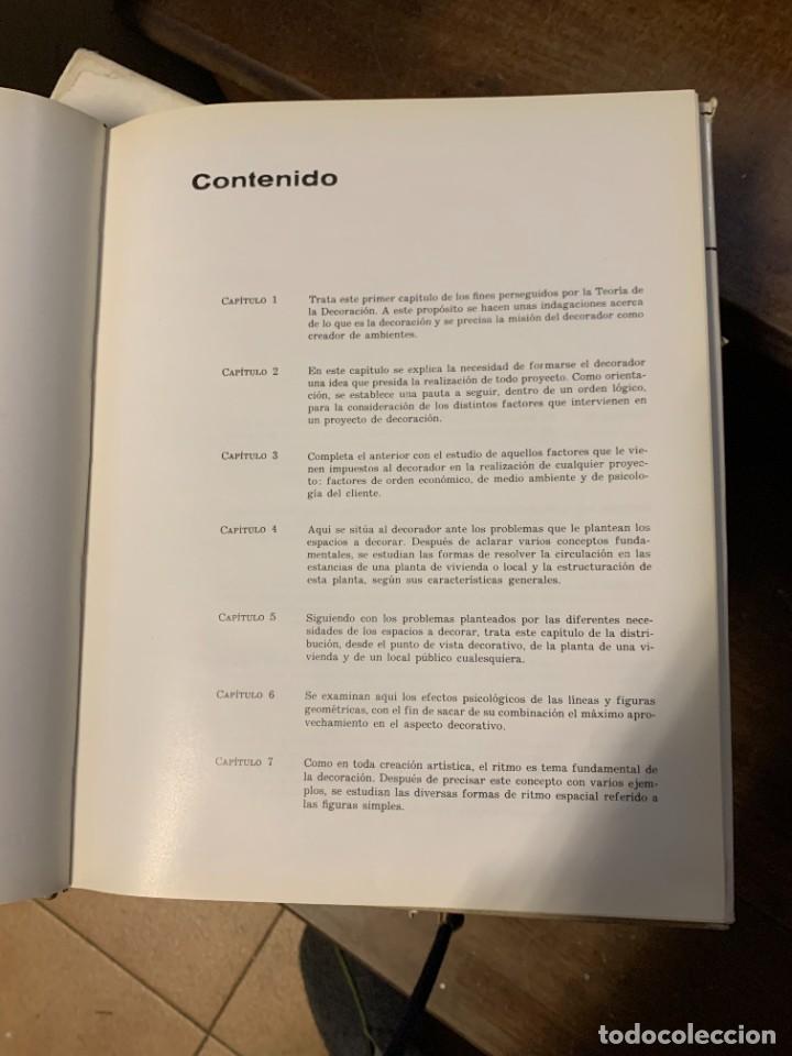 Libros de segunda mano: 10 tomos. Teor&iacute;a de la decoraci&oacute;n. Ediciones Ceac. 1967. completo - Foto 13