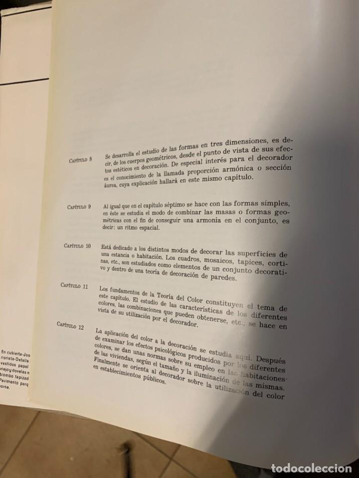Libros de segunda mano: 10 tomos. Teor&iacute;a de la decoraci&oacute;n. Ediciones Ceac. 1967. completo - Foto 14