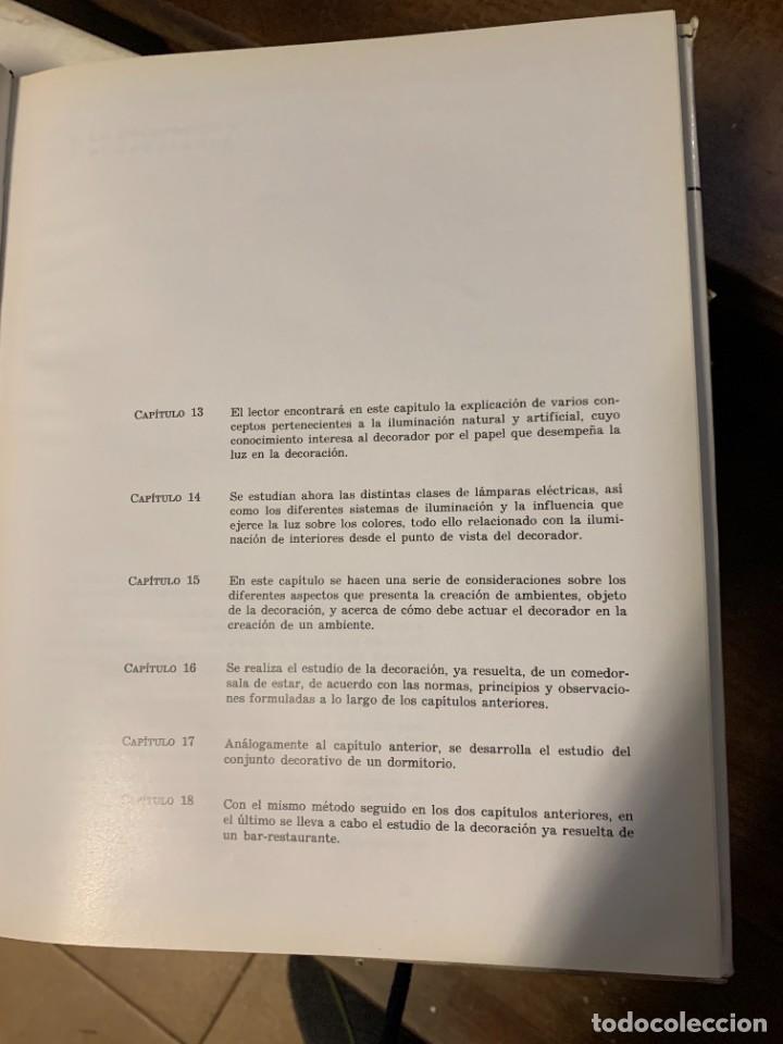 Libros de segunda mano: 10 tomos. Teor&iacute;a de la decoraci&oacute;n. Ediciones Ceac. 1967. completo - Foto 15