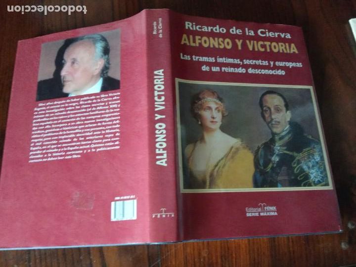 Libros de segunda mano: ALFONSO Y VICTORIA .-RICARDO DE LA CIERVA. - Foto 2