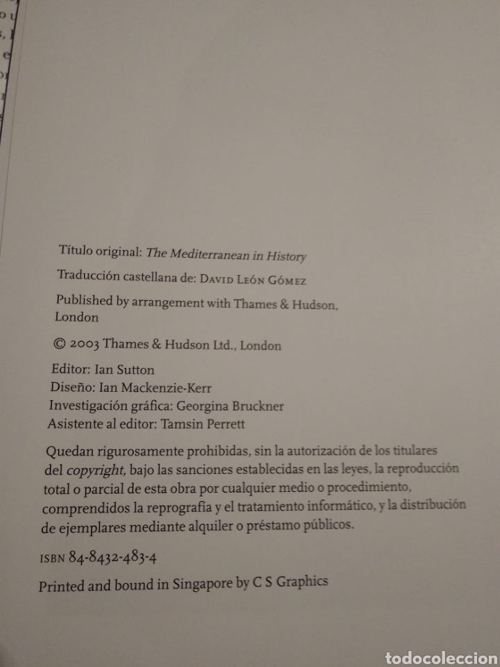 Libros de segunda mano: El Mediterr&aacute;neo en la historia David Abulafia - Foto 5