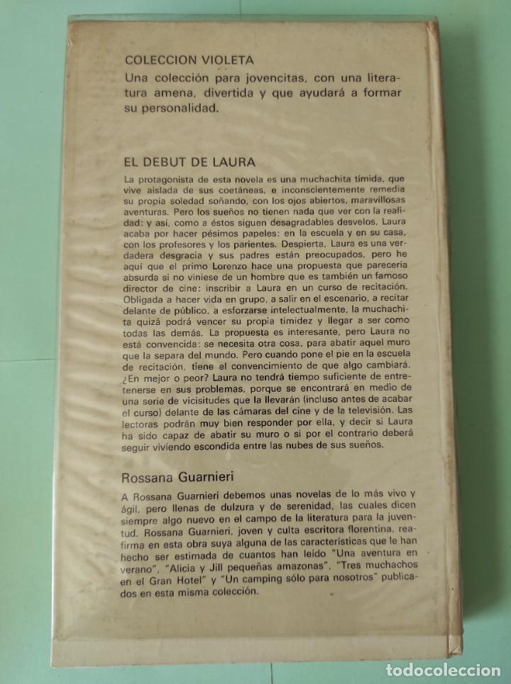 Libros de segunda mano: EL DEBUT DE LAURA - Rossana Guarnieri - Foto 2