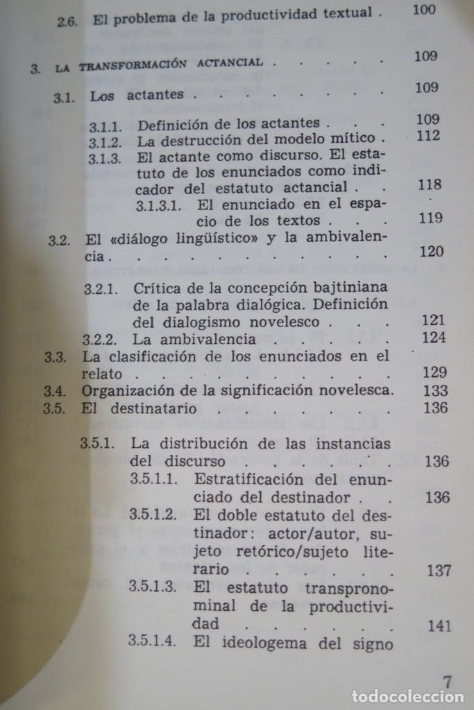 Libros de segunda mano: EL TEXTO DE LA NOVELA. JULIA KRISTEVA - Foto 4
