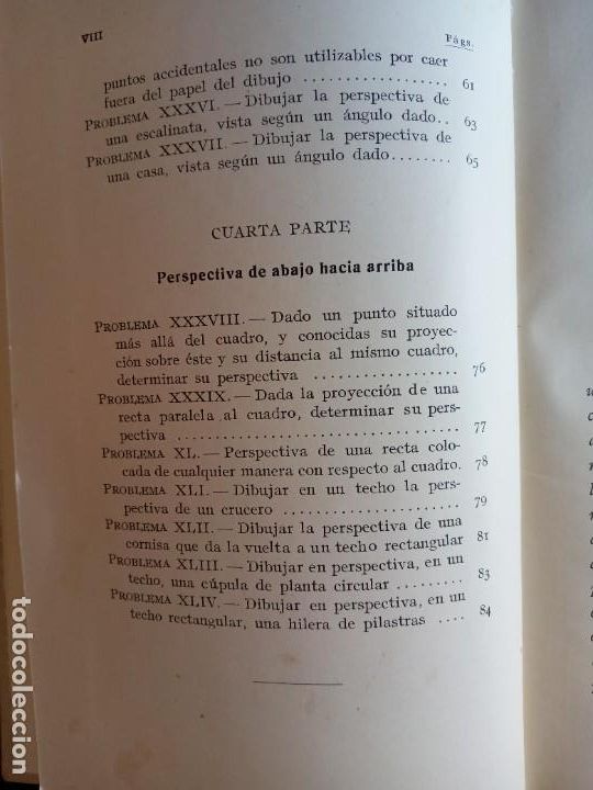 Libros de segunda mano: MANUAL DE PERSPECTIVA. C. CLAUDI. GILI EDITOR 1944. - Foto 7