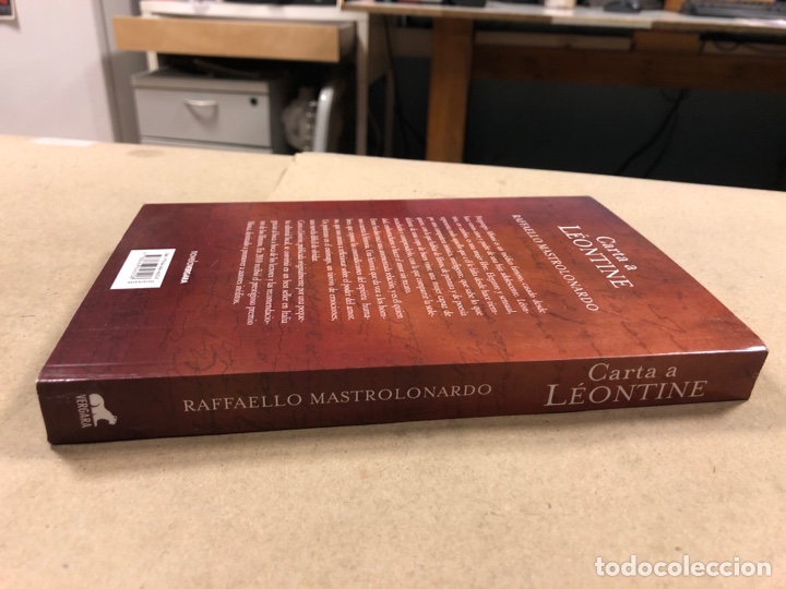 Libros de segunda mano: CARTA A L&Eacute;ONTINE. RAFFAELLO MASTROLONARDO. EDICIONES B 2011 (1&ordf; EDICI&Oacute;N). - Foto 7