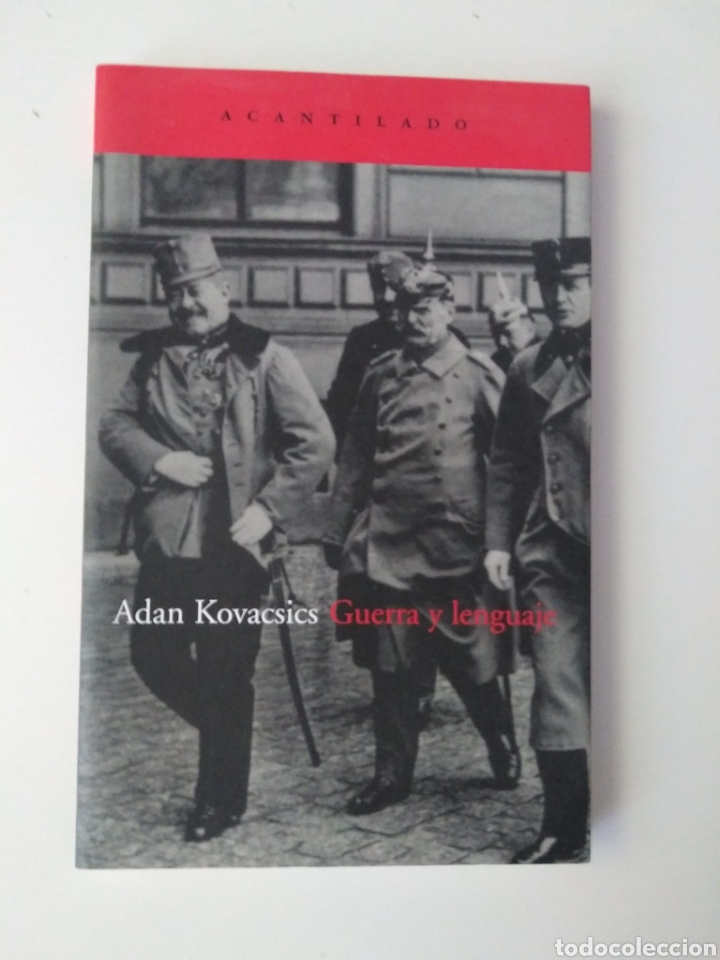 Libros de segunda mano: Guerra y lenguaje / Adam Kovacsics. - Foto 1
