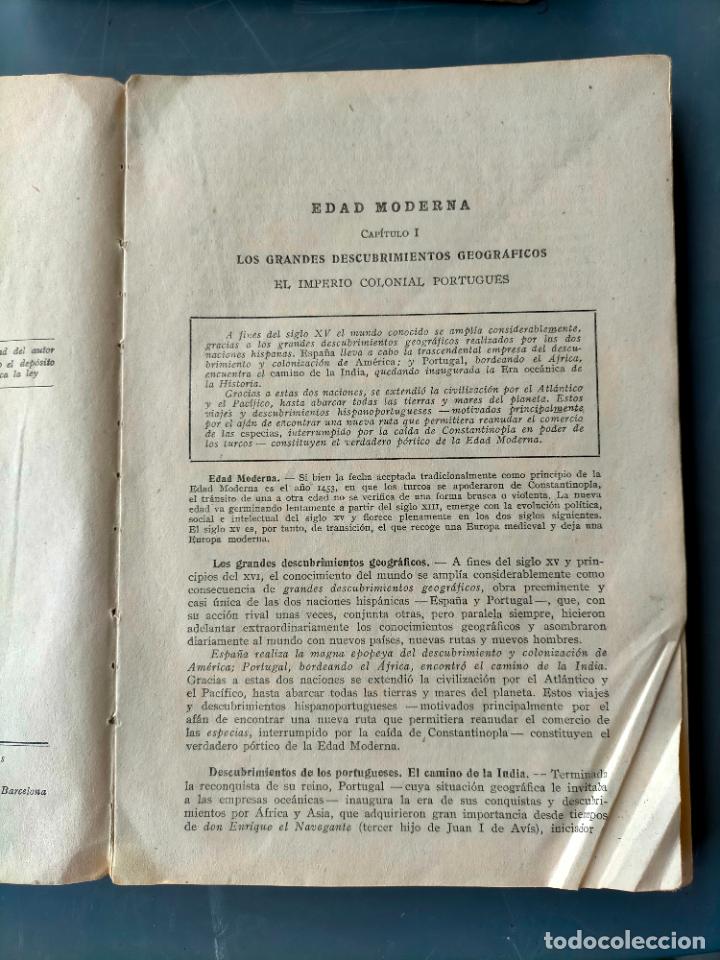 Libros de segunda mano: Historia universal y de espa&ntilde;a tiempos modernos y contemporaneos y programa - - Foto 3
