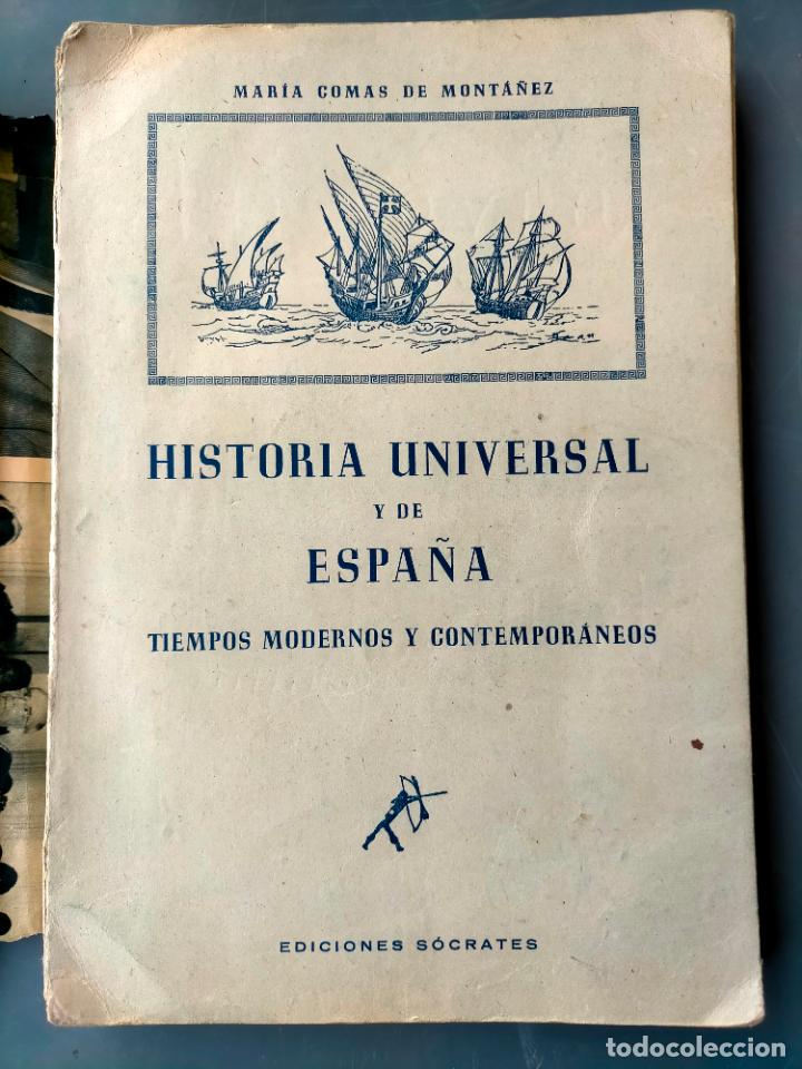 Libros de segunda mano: Historia universal y de espa&ntilde;a tiempos modernos y contemporaneos y programa - - Foto 1