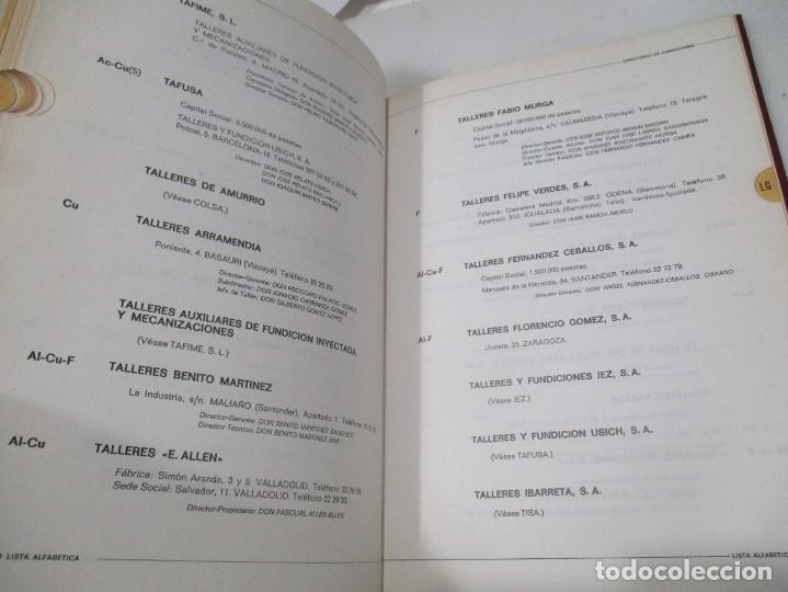 Libros de segunda mano: DIRECTORIO DE FUNDICIONES W10252 - Foto 3
