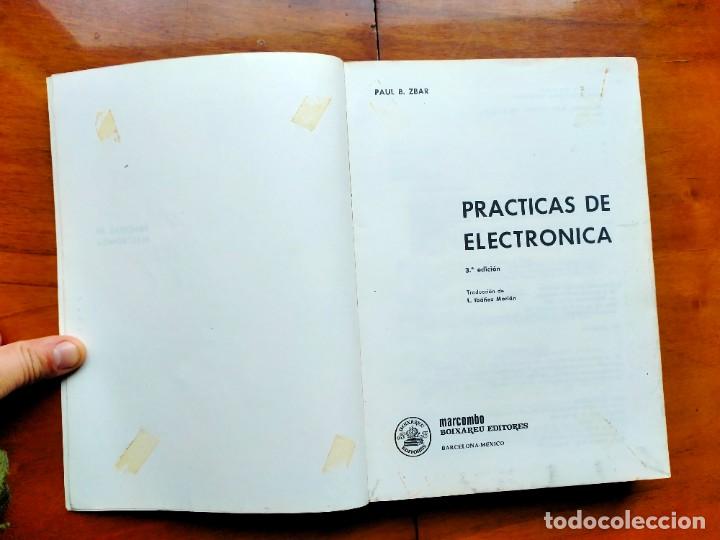 Libros de segunda mano: Pr&aacute;cticas de electronica. Paul B. Zbar. 3&deg;Edicion. Marcombo - Foto 2