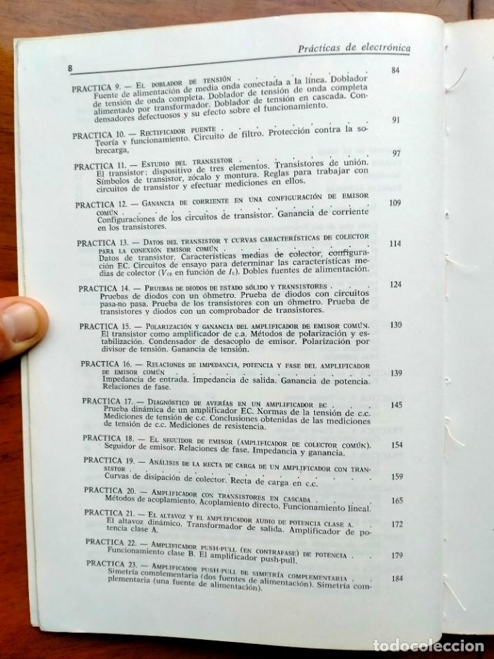 Libros de segunda mano: Pr&aacute;cticas de electronica. Paul B. Zbar. 3&deg;Edicion. Marcombo - Foto 5