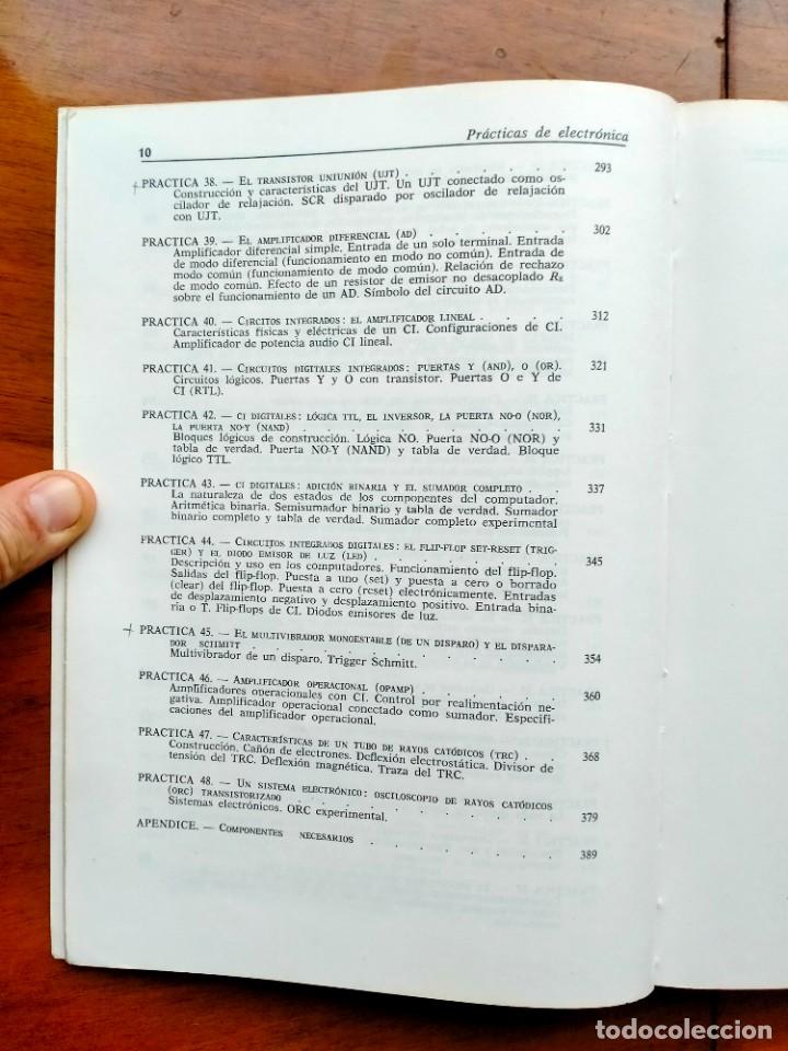 Libros de segunda mano: Pr&aacute;cticas de electronica. Paul B. Zbar. 3&deg;Edicion. Marcombo - Foto 6