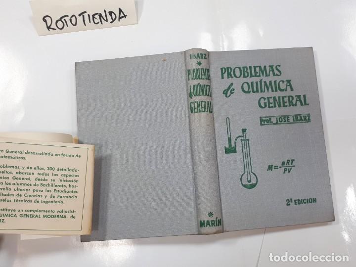 Libros de segunda mano: Problemas de Qu&iacute;mica General. Prof: Jos&eacute; Ibarz. - Foto 3