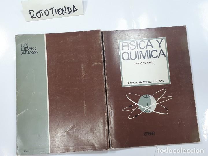 Libros de segunda mano: F&iacute;sica y Qu&iacute;mica. Rafael Mart&iacute;nez Aguirre - Foto 2
