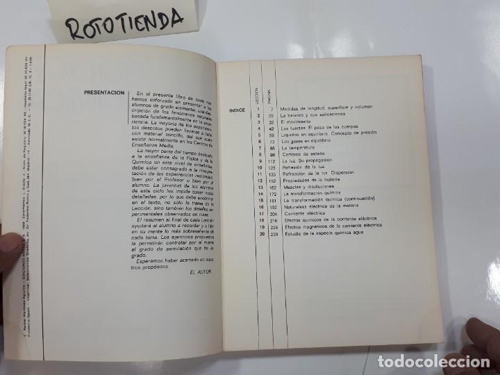 Libros de segunda mano: F&iacute;sica y Qu&iacute;mica. Rafael Mart&iacute;nez Aguirre - Foto 5