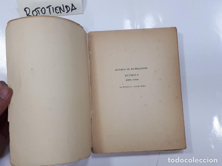Libros de segunda mano: Qu&iacute;mica. Sexto Curso. E. Moreno Alca&ntilde;iz - Foto 3