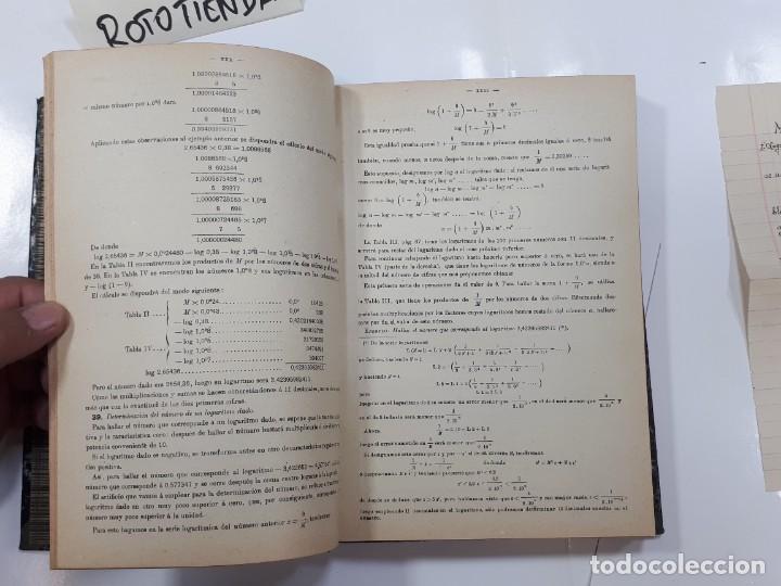 Libros de segunda mano: Tablas de Logaritmos. Trigonom&eacute;tricas. Eusebio S&aacute;nchez Ramos - Foto 5
