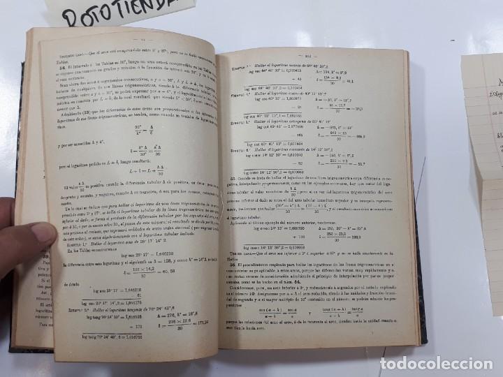 Libros de segunda mano: Tablas de Logaritmos. Trigonom&eacute;tricas. Eusebio S&aacute;nchez Ramos - Foto 6