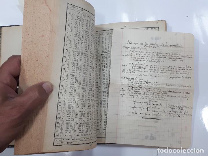 Libros de segunda mano: Tablas de Logaritmos. Trigonom&eacute;tricas. Eusebio S&aacute;nchez Ramos - Foto 10