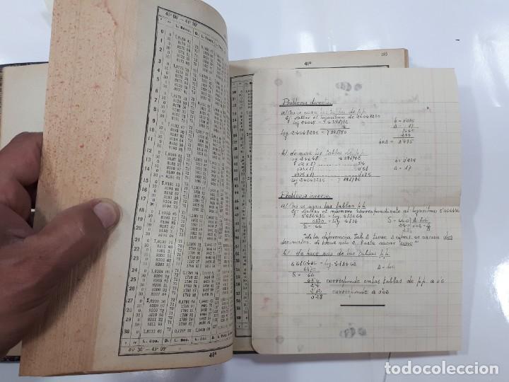 Libros de segunda mano: Tablas de Logaritmos. Trigonom&eacute;tricas. Eusebio S&aacute;nchez Ramos - Foto 11