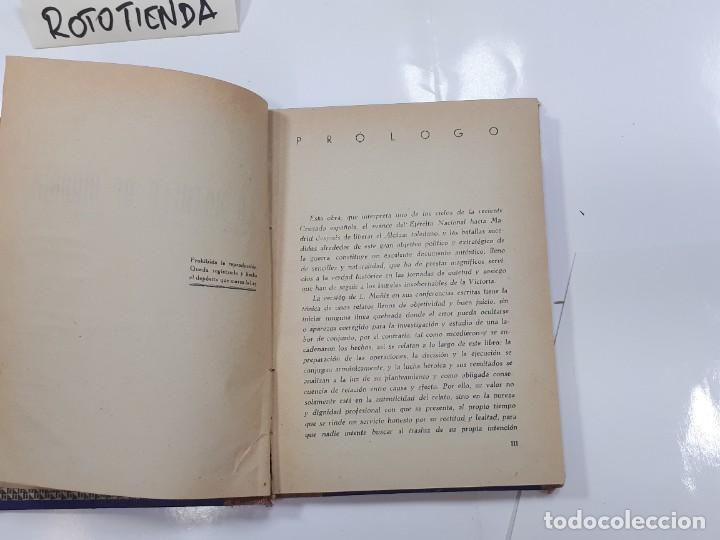 Libros de segunda mano: La Batalla de Madrid. L&oacute;pez-Mu&ntilde;iz. Con mapas desplegables. - Foto 2