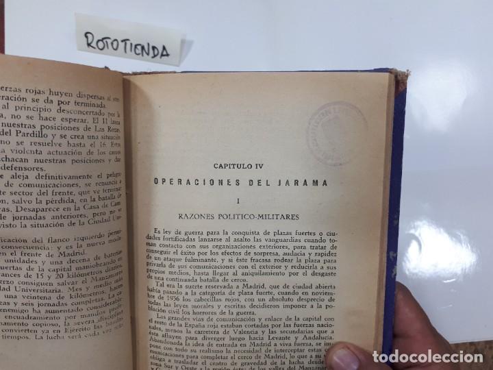 Libros de segunda mano: La Batalla de Madrid. L&oacute;pez-Mu&ntilde;iz. Con mapas desplegables. - Foto 8
