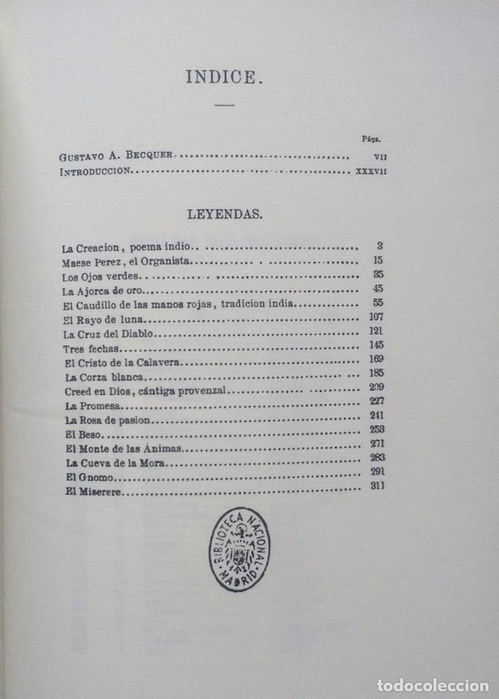 Libros de segunda mano: OBRAS DE GUSTAVO ADOLFO B&Eacute;CQUER - C&Iacute;RCULO BIBLI&Oacute;FILO - FACS&Iacute;MIL - ED. LIMITADA Y NUM. - 81 DE 1000 - Foto 7