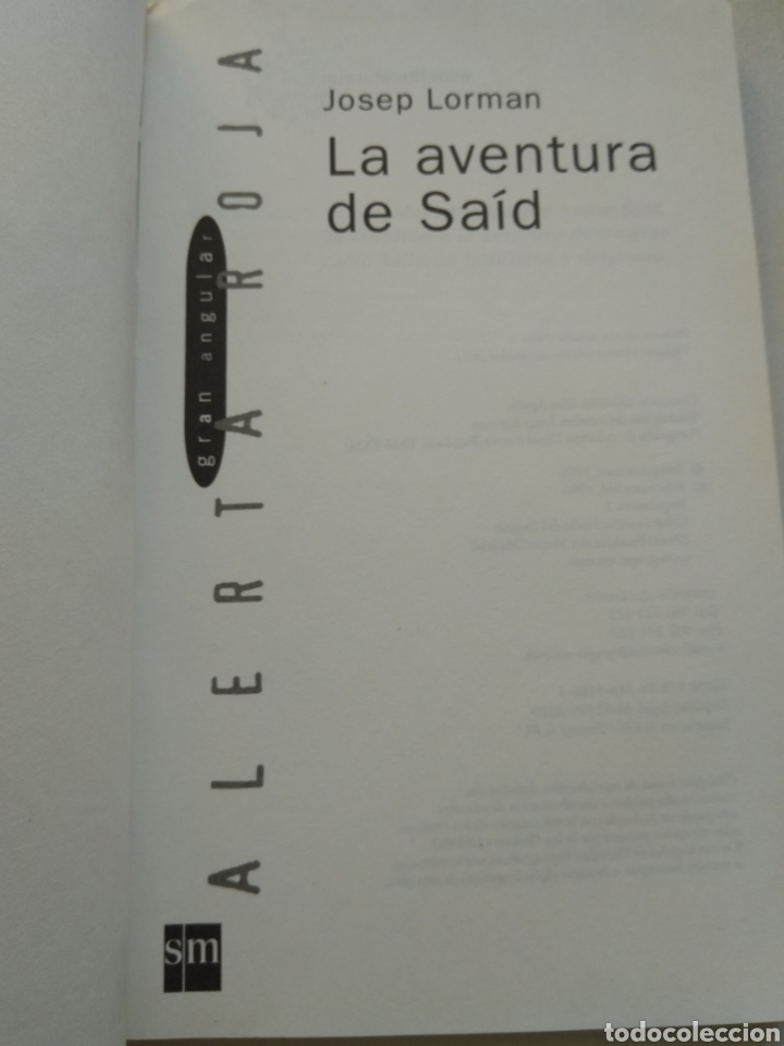 Libros de segunda mano: LA AVENTURA DE SAID/JOSEP LORMAN - Foto 2