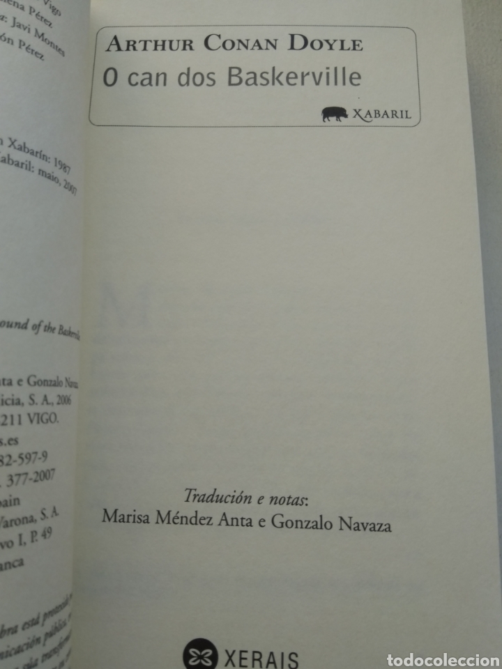 Libros de segunda mano: O CAN DOS BASKERVILLE/ARTHUR DONAN COYLE - Foto 2