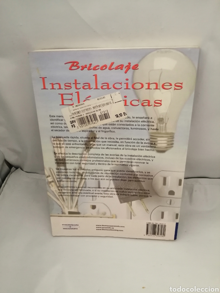 Libros de segunda mano: INSTALACIONES EL&Eacute;CTRICAS (BRICOLAJE) - Foto 2