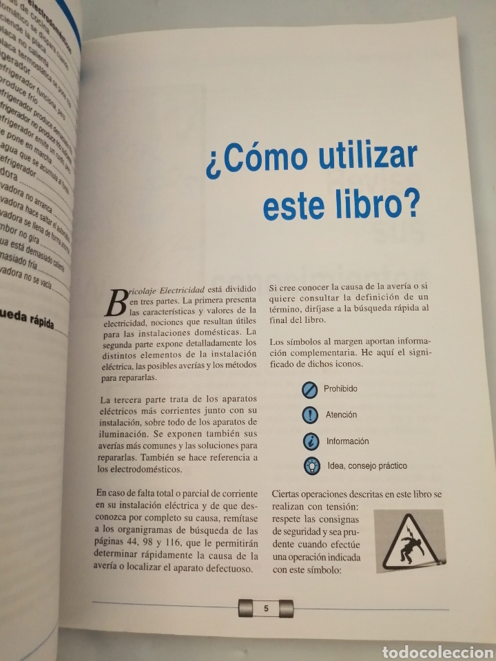 Libros de segunda mano: INSTALACIONES EL&Eacute;CTRICAS (BRICOLAJE) - Foto 3