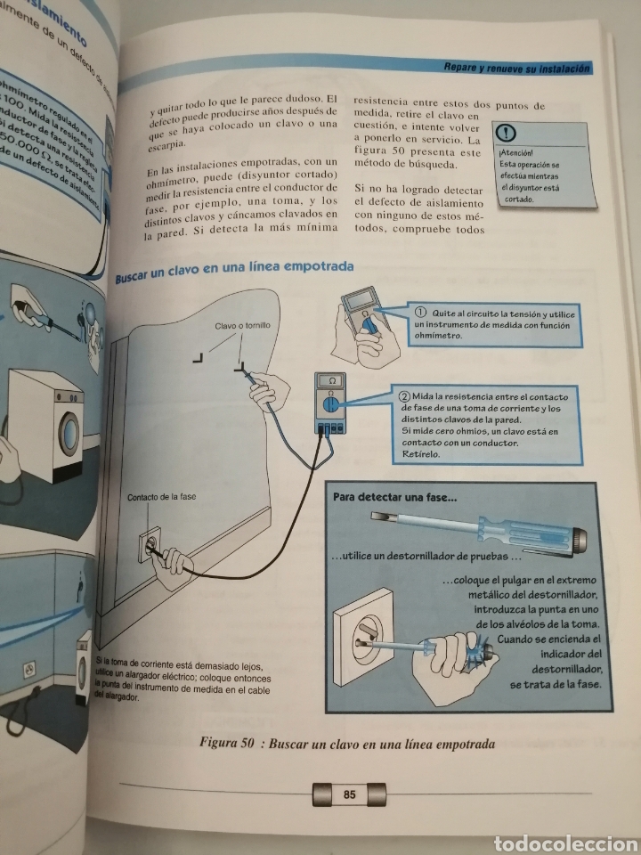 Libros de segunda mano: INSTALACIONES EL&Eacute;CTRICAS (BRICOLAJE) - Foto 5