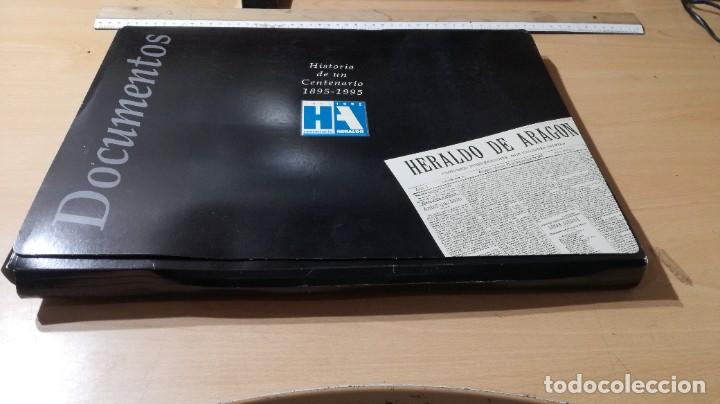 Libros de segunda mano: DOCUMENTOS, HISTORIA DE UN CENTENARIO / 1895 1995 HERALDO DE ARAGON / / R100 - Foto 2