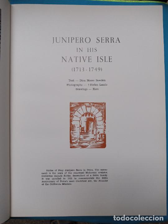 Libros de segunda mano: Junipero Serra in his native isle 1713- 1749 - Foto 1