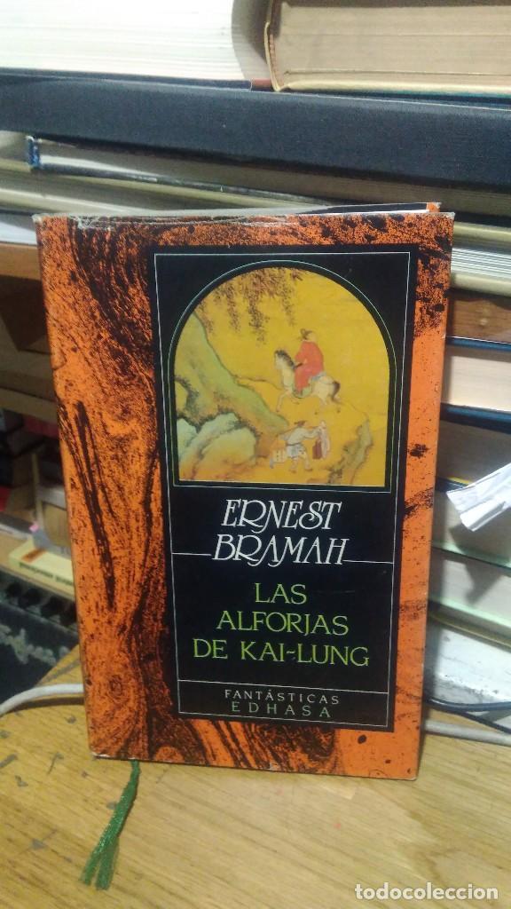Libros de segunda mano: LAS ALFORJAS DE KAI-LUNG, ERNEST BRAMAH, ED. EDHASA - Foto 1