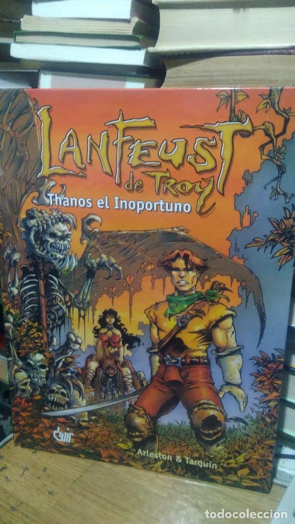 Libros de segunda mano: LANFEUST DE TRY, THANOS EL INOPORTUNO, ARLESTON AND TARQUIN, ED. DEVIR - Foto 1