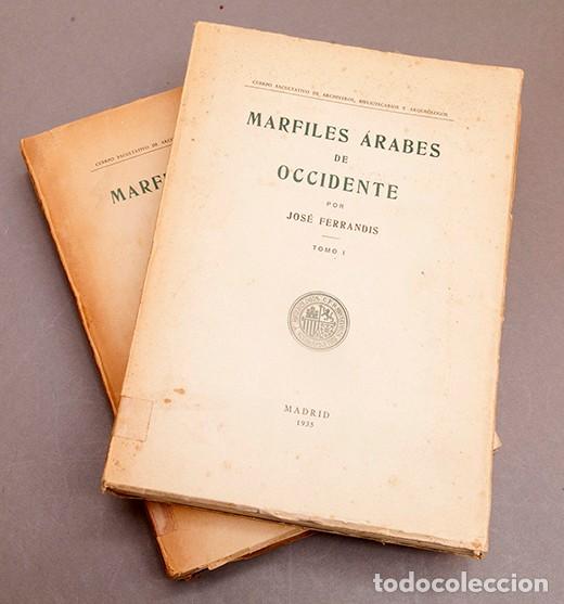 Libros de segunda mano: MARFILES &Aacute;RABES DE OCCIDENTE - 2 VOLS. - 1935-40 - Foto 1