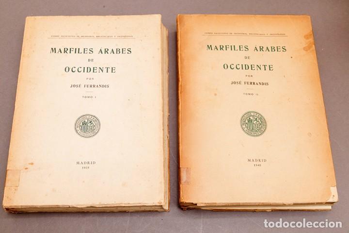 Libros de segunda mano: MARFILES &Aacute;RABES DE OCCIDENTE - 2 VOLS. - 1935-40 - Foto 3