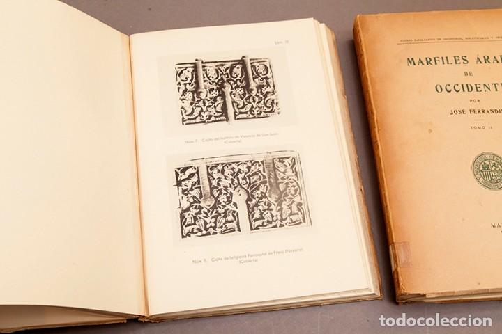 Libros de segunda mano: MARFILES &Aacute;RABES DE OCCIDENTE - 2 VOLS. - 1935-40 - Foto 6