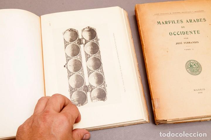 Libros de segunda mano: MARFILES &Aacute;RABES DE OCCIDENTE - 2 VOLS. - 1935-40 - Foto 8