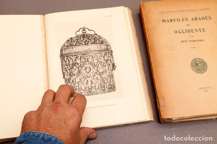 Libros de segunda mano: MARFILES &Aacute;RABES DE OCCIDENTE - 2 VOLS. - 1935-40 - Foto 9