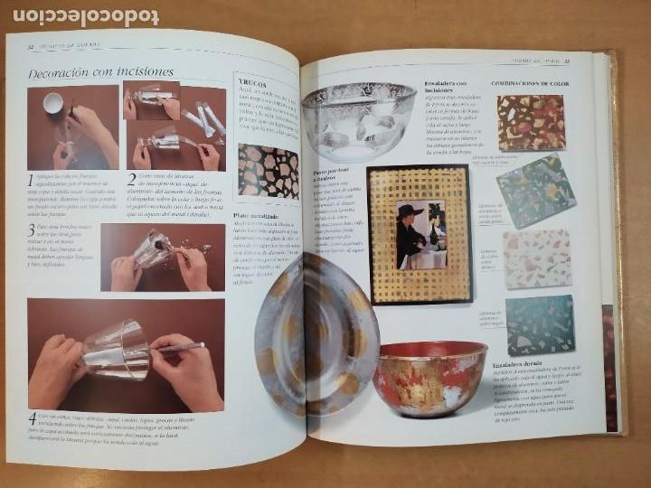 Libros de segunda mano: T&Eacute;CNICAS DE DORADO / ANNIE SLOAN / 1997. C&Iacute;RCULO DE LECTORES - Foto 3