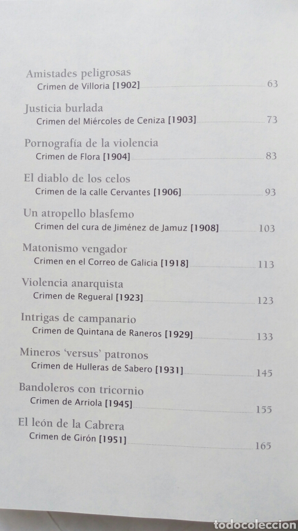 Libros de segunda mano: Cr&oacute;nica del crimen en Le&oacute;n. Javier Tom&eacute;. - Foto 4