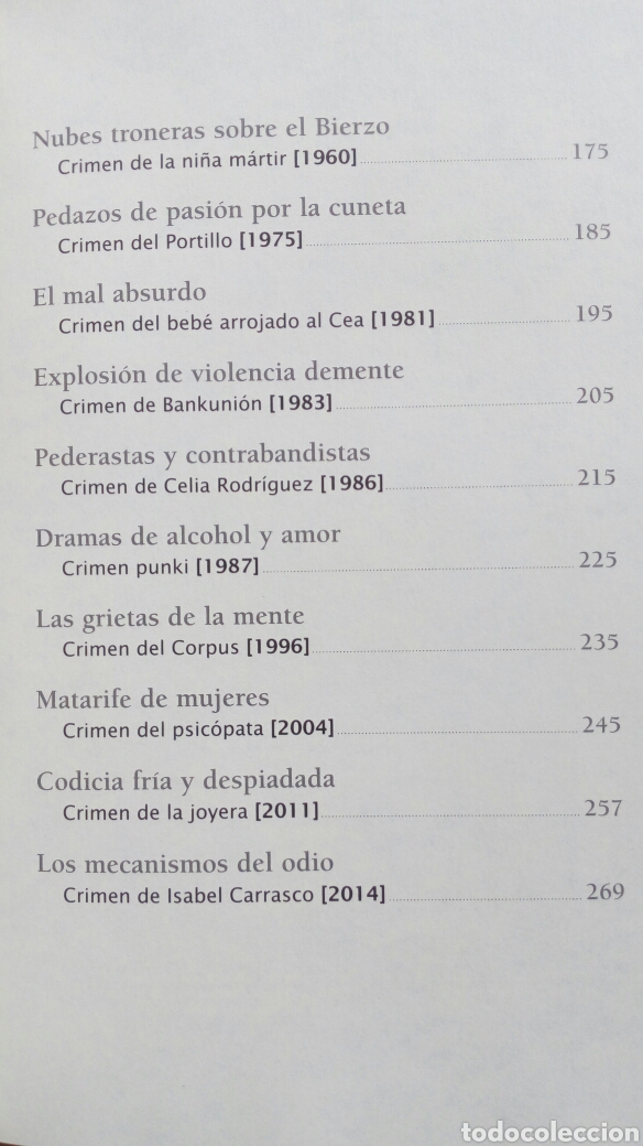 Libros de segunda mano: Cr&oacute;nica del crimen en Le&oacute;n. Javier Tom&eacute;. - Foto 5