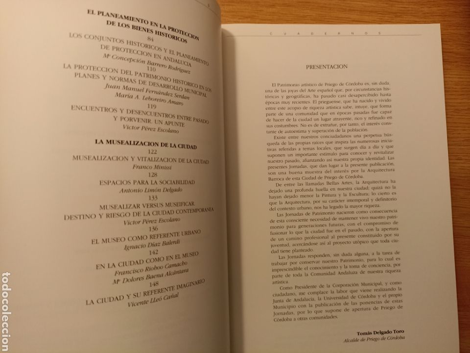 Libros de segunda mano: Patrimonio y Ciudad. Reflexi&oacute;n sobre Centros Hist&oacute;ricos. - Foto 4