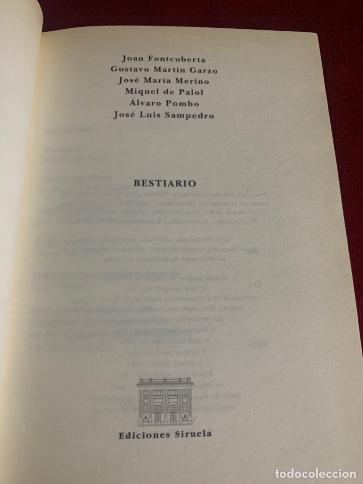 Libros de segunda mano: Bestiario. AA. VV. Ed. Siruela. - Foto 3