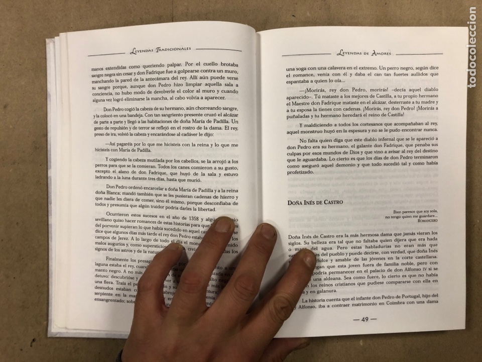 Libros de segunda mano: LEYENDAS TRADICIONALES. JOS&Eacute; CALLES VALES. EDITORIAL LIBSA 2002. - Foto 4